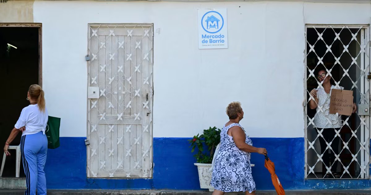 Cubanos enfrentan dificultades para adquirir productos en Mercados de Barrio, el nuevo experimento del régimen