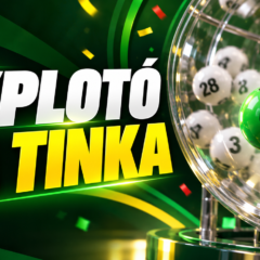 Estudio de televisión de La Tinka con el bolillero transparente durante el sorteo del pozo millonario.