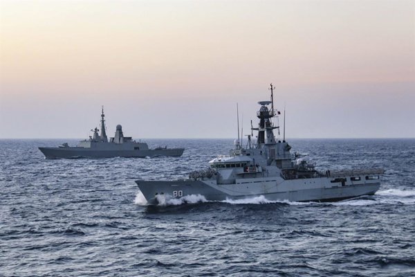 Las fuerzas de la coalición para Yemen, lideradas por Arabia Saudí, realizaron una acción militar en el estrecho de Bab el Mandeb para proteger las vías navegables frente a.