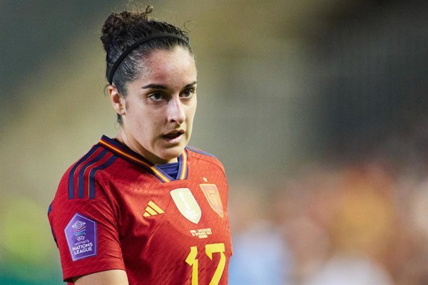 Oihane Hernández confía en la victoria del equipo de fútbol femenino