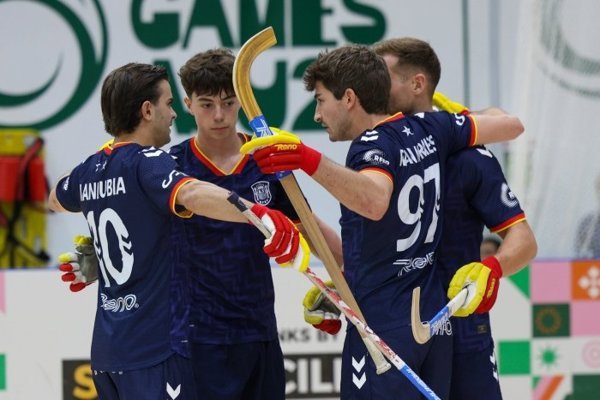 La selección de hockey sobre patines de Paraguay derrota a Suiza y completa fase de grupos invicta
