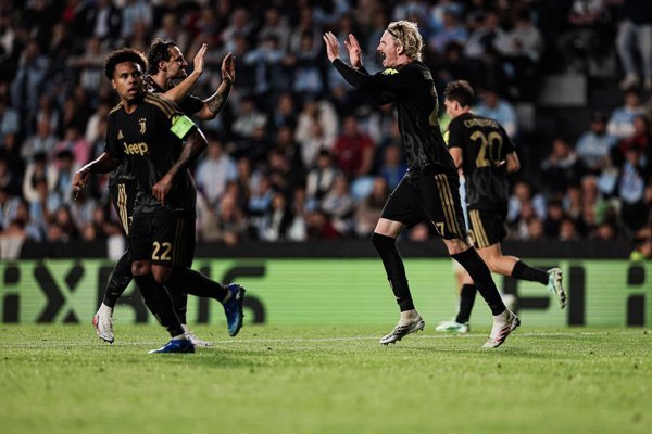 El Celta pierde en el tramo final contra Juventus y la Real Sociedad sigue sin destacar en la Europa League