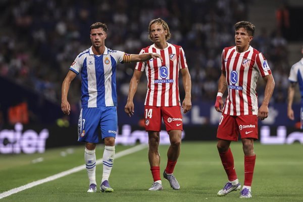 RCD Espanyol se enfrenta al Atlético de Madrid en la Liga