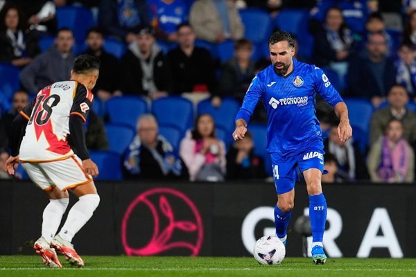 Getafe empata 1-1 con Rayo Vallecano pese a jugar con diez