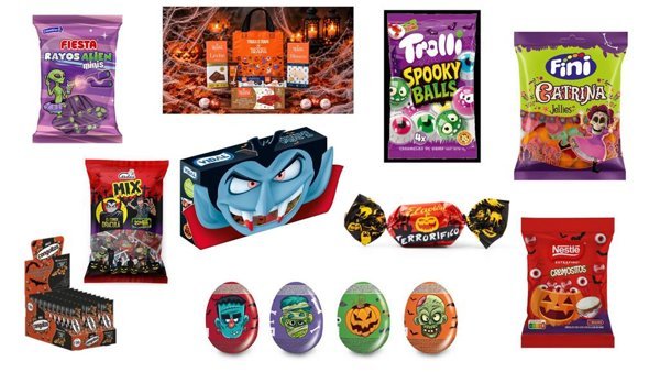 El aumento del consumo de caramelos y chicles en España se debe a celebraciones como Halloween