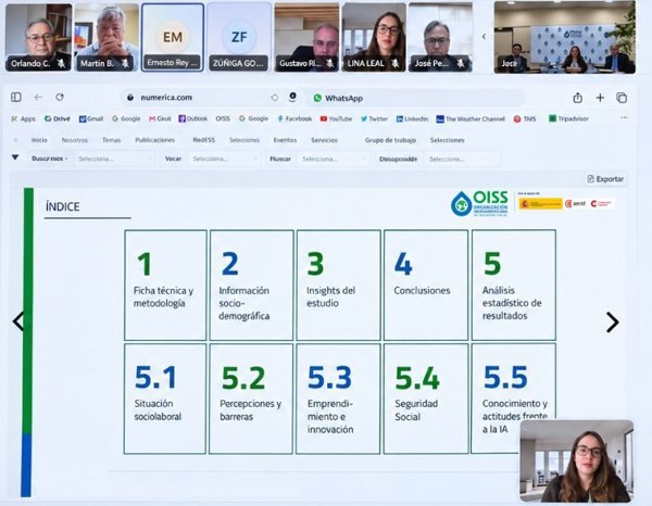 La OISS evalúa los resultados de una encuesta sobre la juventud en Iberoamérica