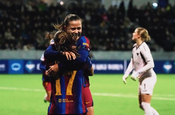 Resumen del partido: FC Barcelona Femení derrota 8-0 al HB Koge en la Liga de Campeones