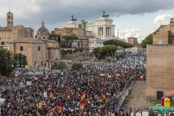 Italia: Ocho detenidos en nuevas protestas contra el gobierno de Meloni