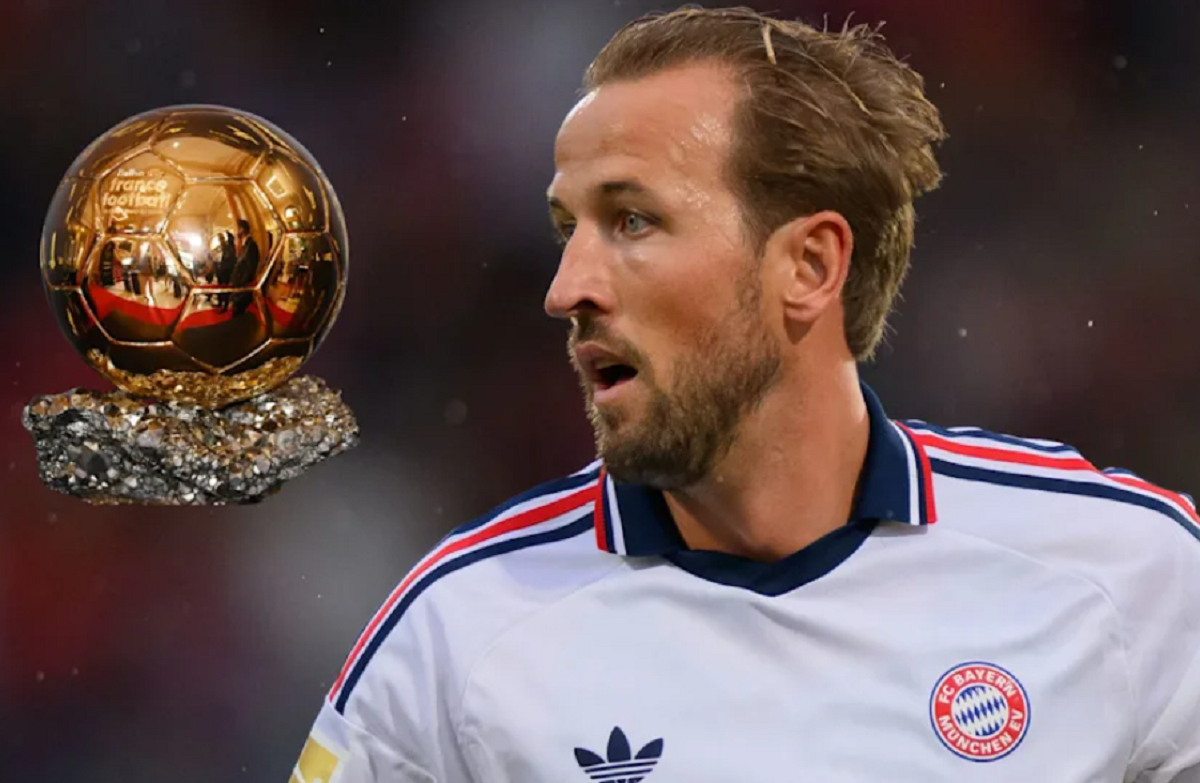 Harry Kane agradece al Bayern de Múnich y su familia tras recibir el Balón de Oro en Londres.
