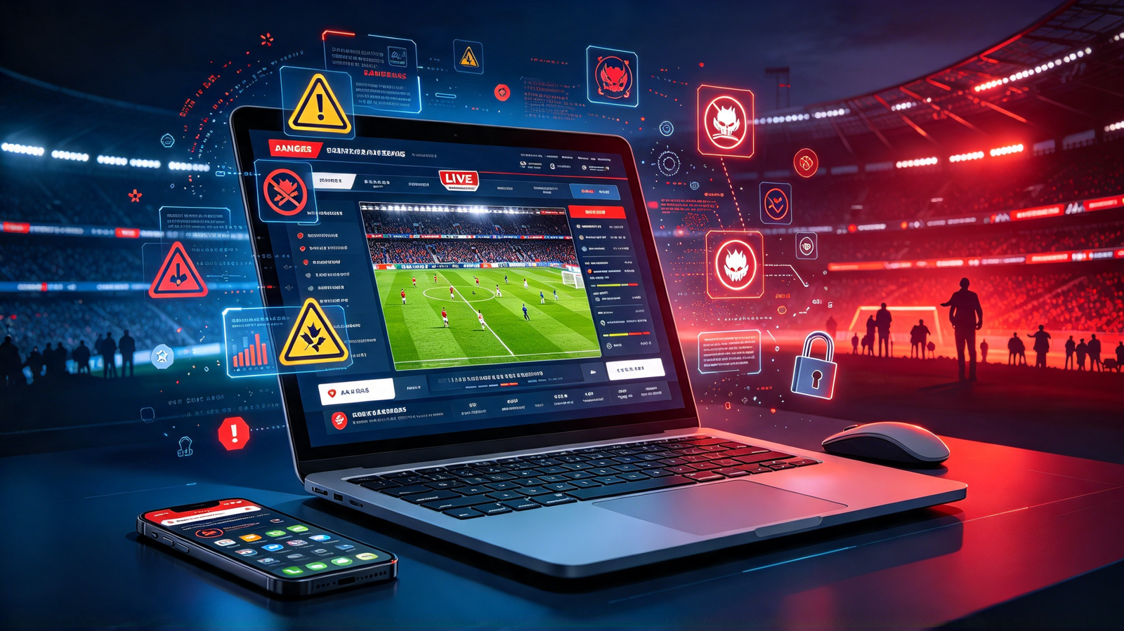LaLiga alerta sobre el riesgo de software malicioso en plataformas de streaming ilegal