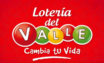 Placa informativa de la Lotería del Valle con los resultados del sorteo del 30 de septiembre.