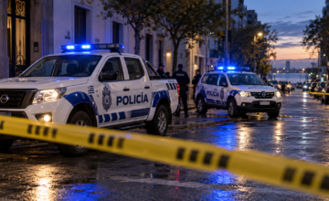 Imagen temática referida al caso policial ocurrido en Nueva Helvecia.