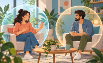 Ilustración sobre la importancia del consentimiento y el respeto a los límites personales