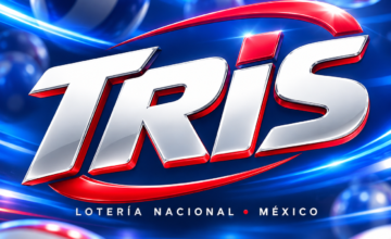 Cartón oficial de apuesta con números impresos para los sorteos de Tris.